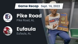 Recap: Pike Road  vs. Eufaula  2022