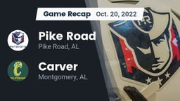 Recap: Pike Road  vs. Carver  2022