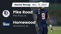Recap: Pike Road  vs. Homewood  2023