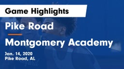 Pike Road  vs Montgomery Academy  Game Highlights - Jan. 14, 2020