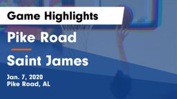 Pike Road  vs Saint James  Game Highlights - Jan. 7, 2020