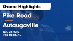 Pike Road  vs Autaugaville  Game Highlights - Jan. 28, 2020