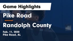 Pike Road  vs Randolph County Game Highlights - Feb. 11, 2020