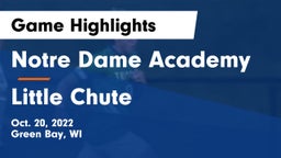 Notre Dame Academy vs Little Chute  Game Highlights - Oct. 20, 2022