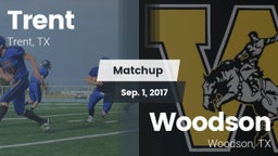 Matchup: Trent  vs. Woodson  2017
