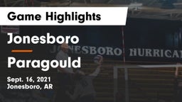 Jonesboro  vs Paragould  Game Highlights - Sept. 16, 2021