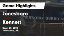Jonesboro  vs Kennett  Game Highlights - Sept. 25, 2021
