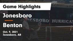 Jonesboro  vs Benton  Game Highlights - Oct. 9, 2021