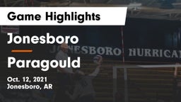 Jonesboro  vs Paragould  Game Highlights - Oct. 12, 2021