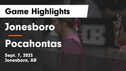Jonesboro  vs Pocahontas  Game Highlights - Sept. 7, 2023