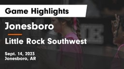 Jonesboro  vs Little Rock Southwest  Game Highlights - Sept. 14, 2023