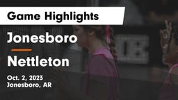 Jonesboro  vs Nettleton  Game Highlights - Oct. 2, 2023