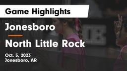 Jonesboro  vs North Little Rock  Game Highlights - Oct. 5, 2023