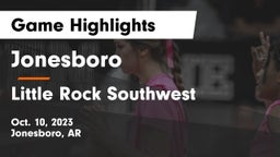 Jonesboro  vs Little Rock Southwest  Game Highlights - Oct. 10, 2023