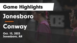 Jonesboro  vs Conway  Game Highlights - Oct. 13, 2023