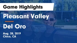 Pleasant Valley  vs Del Oro  Game Highlights - Aug. 28, 2019
