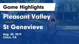 Pleasant Valley  vs St Genevieve Game Highlights - Aug. 30, 2019