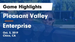 Pleasant Valley  vs Enterprise  Game Highlights - Oct. 3, 2019
