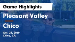 Pleasant Valley  vs Chico  Game Highlights - Oct. 24, 2019