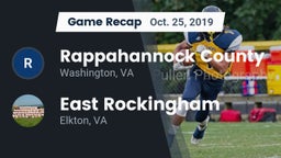 Recap: Rappahannock County  vs. East Rockingham  2019
