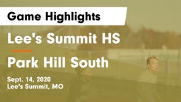 Lee's Summit HS vs Park Hill South  Game Highlights - Sept. 14, 2020