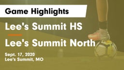 Lee's Summit HS vs Lee's Summit North  Game Highlights - Sept. 17, 2020
