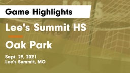 Lee's Summit HS vs Oak Park  Game Highlights - Sept. 29, 2021