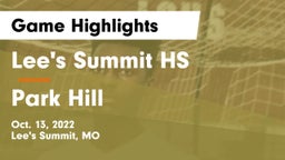 Lee's Summit HS vs Park Hill  Game Highlights - Oct. 13, 2022