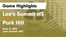 Lee's Summit HS vs Park Hill  Game Highlights - Sept. 5, 2023