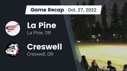 Recap: La Pine  vs. Creswell  2022