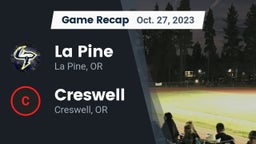 Recap: La Pine  vs. Creswell  2023
