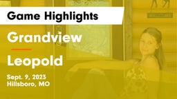 Grandview  vs Leopold Game Highlights - Sept. 9, 2023
