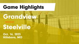 Grandview  vs Steelville  Game Highlights - Oct. 16, 2023