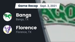 Recap: Bangs  vs. Florence  2021