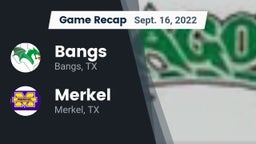 Recap: Bangs  vs. Merkel  2022