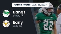 Recap: Bangs  vs. Early  2023