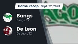 Recap: Bangs  vs. De Leon  2023