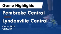 Pembroke Central vs Lyndonville Central Game Highlights - Oct. 4, 2022