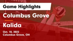 Columbus Grove  vs Kalida  Game Highlights - Oct. 10, 2022