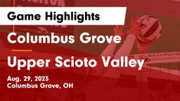 Columbus Grove  vs Upper Scioto Valley  Game Highlights - Aug. 29, 2023