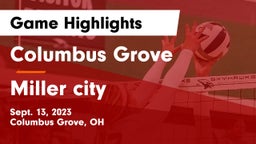 Columbus Grove  vs Miller city Game Highlights - Sept. 13, 2023