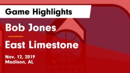 Bob Jones  vs East Limestone  Game Highlights - Nov. 12, 2019