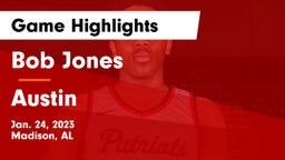Bob Jones  vs Austin  Game Highlights - Jan. 24, 2023