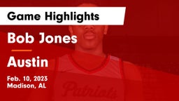 Bob Jones  vs Austin  Game Highlights - Feb. 10, 2023