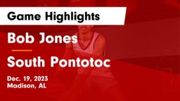 Bob Jones  vs South Pontotoc  Game Highlights - Dec. 19, 2023