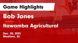 Bob Jones  vs Itawamba Agricultural  Game Highlights - Dec. 20, 2023