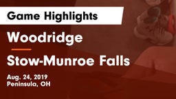 Woodridge  vs Stow-Munroe Falls  Game Highlights - Aug. 24, 2019