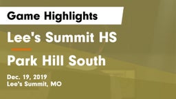 Lee's Summit HS vs Park Hill South  Game Highlights - Dec. 19, 2019