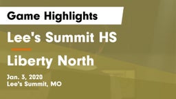 Lee's Summit HS vs Liberty North Game Highlights - Jan. 3, 2020