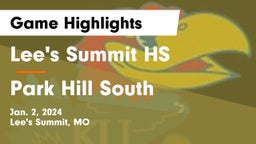 Lee's Summit HS vs Park Hill South  Game Highlights - Jan. 2, 2024